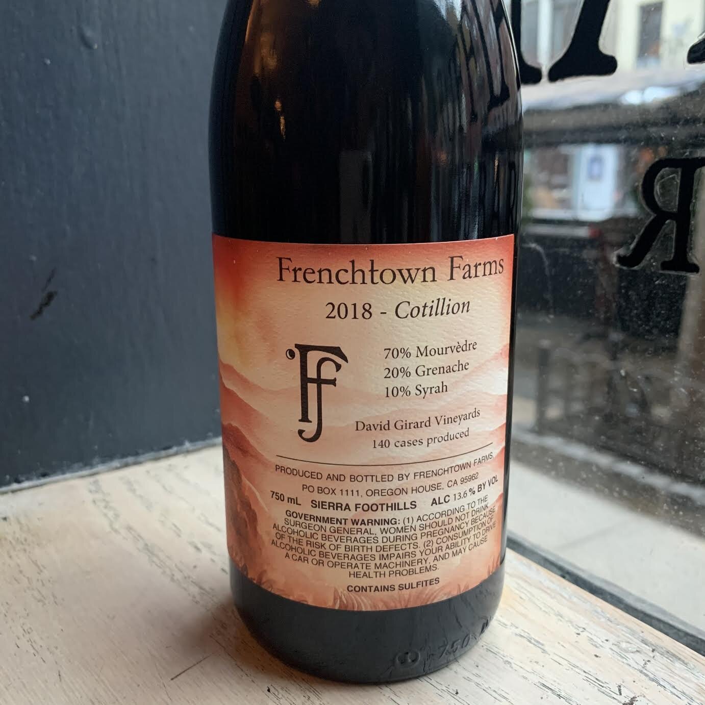 Frenchtown Farms 'Cotilion' / Sierra Foothills, California 2018