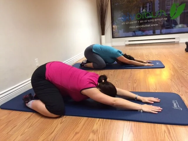 How to modify a Sun Salutation for pregnancy