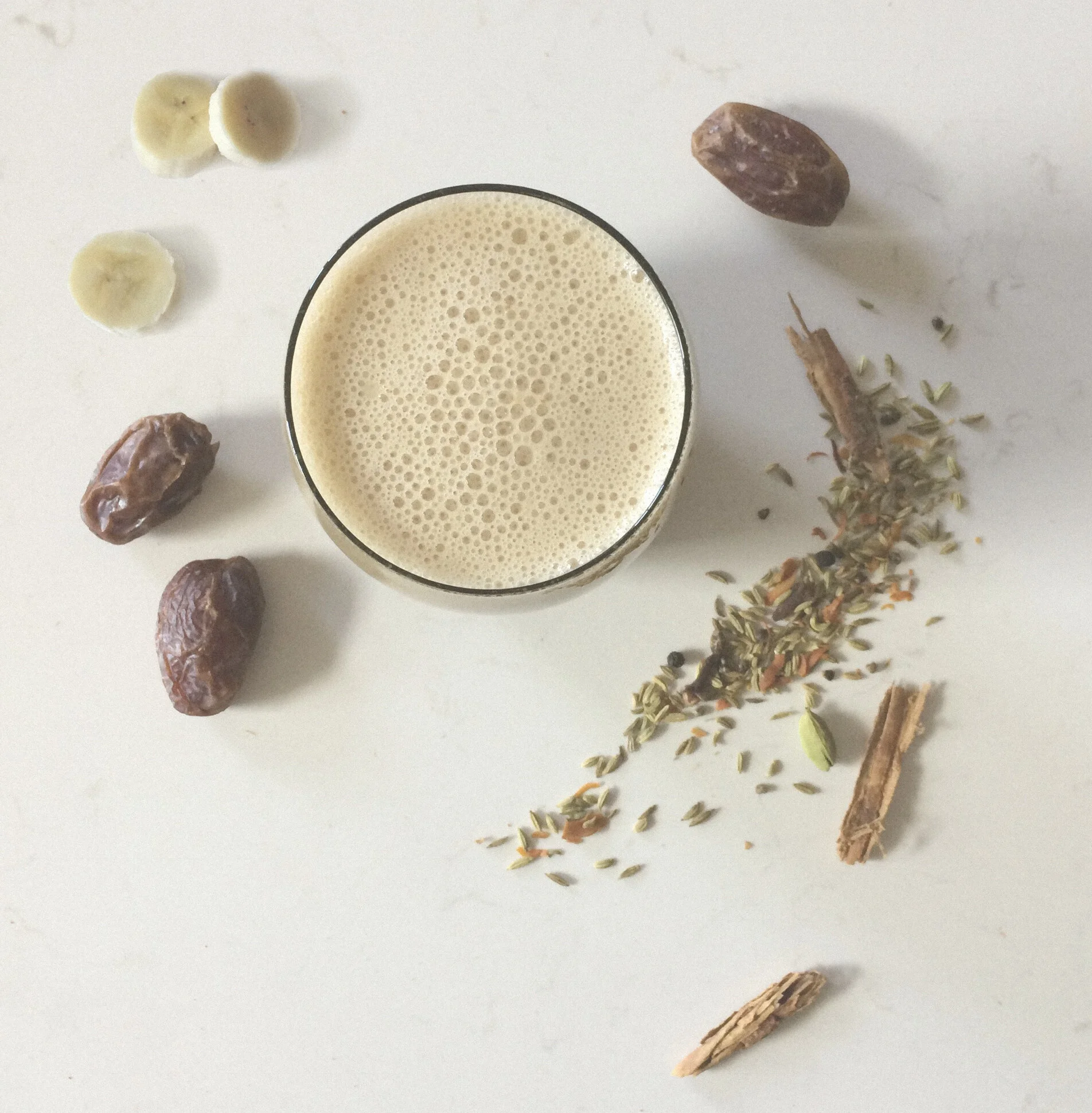 Banana-Chai Smoothie - Week 2