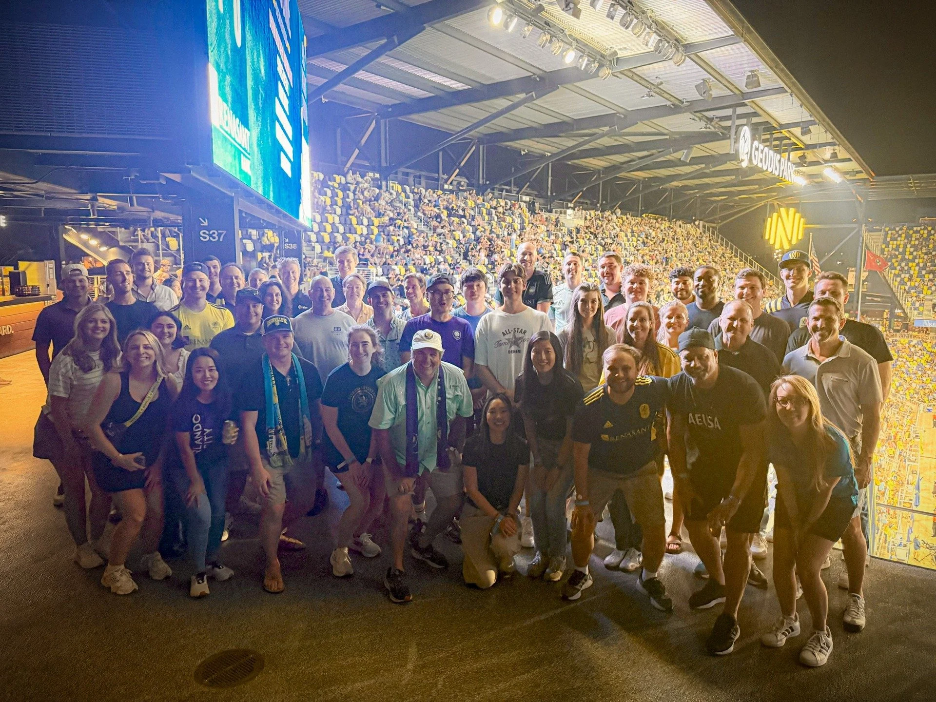 Last weekend, we celebrated our eighth anniversary as a company with all our favorite people!! We brought together all four offices in Nashville for a couple of fun-packed days, including a little bit of office rivalry as we watched @nashvillesc and 