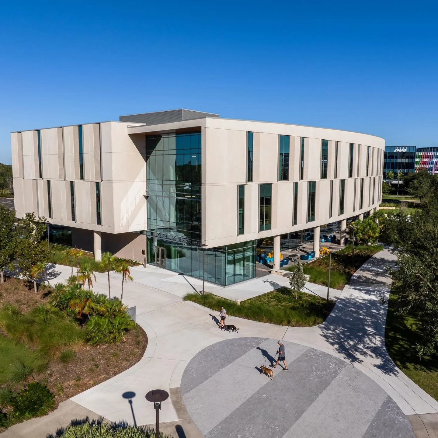 UCF COLLEGE OF NURSING | Catalyst provided civil engineering and landscape architectural services for UCF&rsquo;s new College of Nursing. The 90,000 SF building is adjacent to the College of Medicine, previously designed by Catalyst staff. To foster 