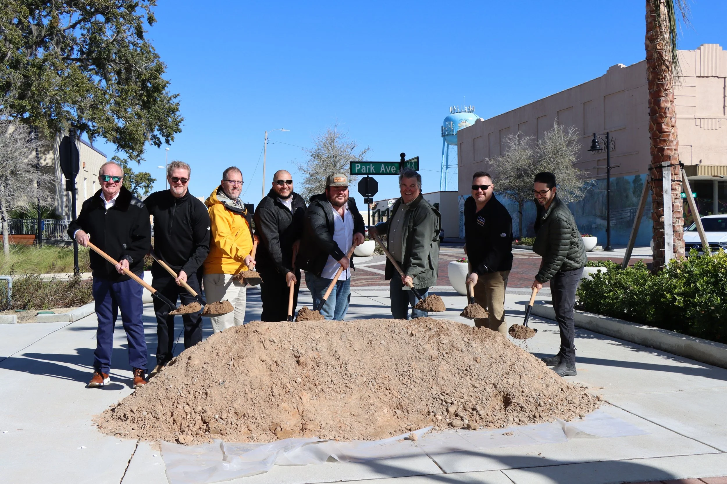 Lake Wales’ 1st Street Streetscape &amp; Cycle Track Groundbreaking