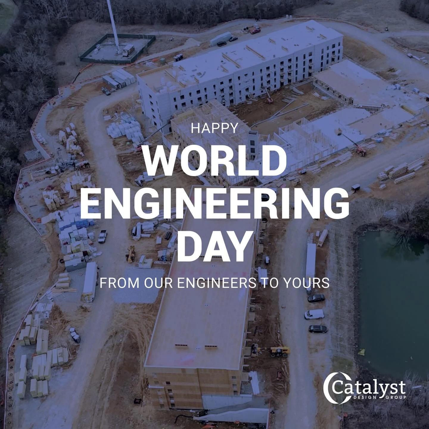 Happy World Engineering Day! Join us in congratulating Chad, Preston, and Derek, who recently passed their Professional Engineers license exams. We are so proud of each of you and all your hard work! #worldengineeringday