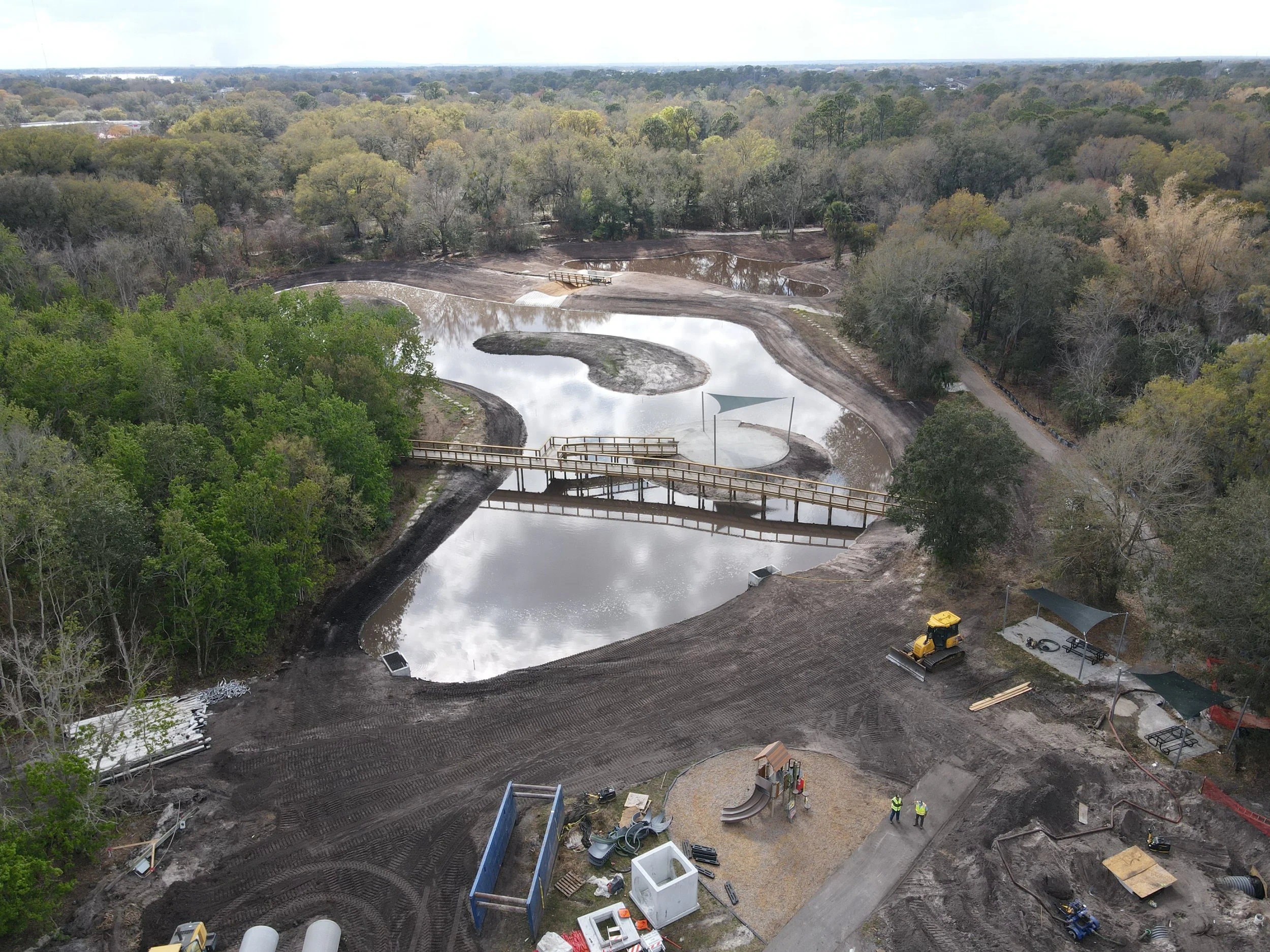 South Lake Howard Nature Park Progresses with Green Infrastucture