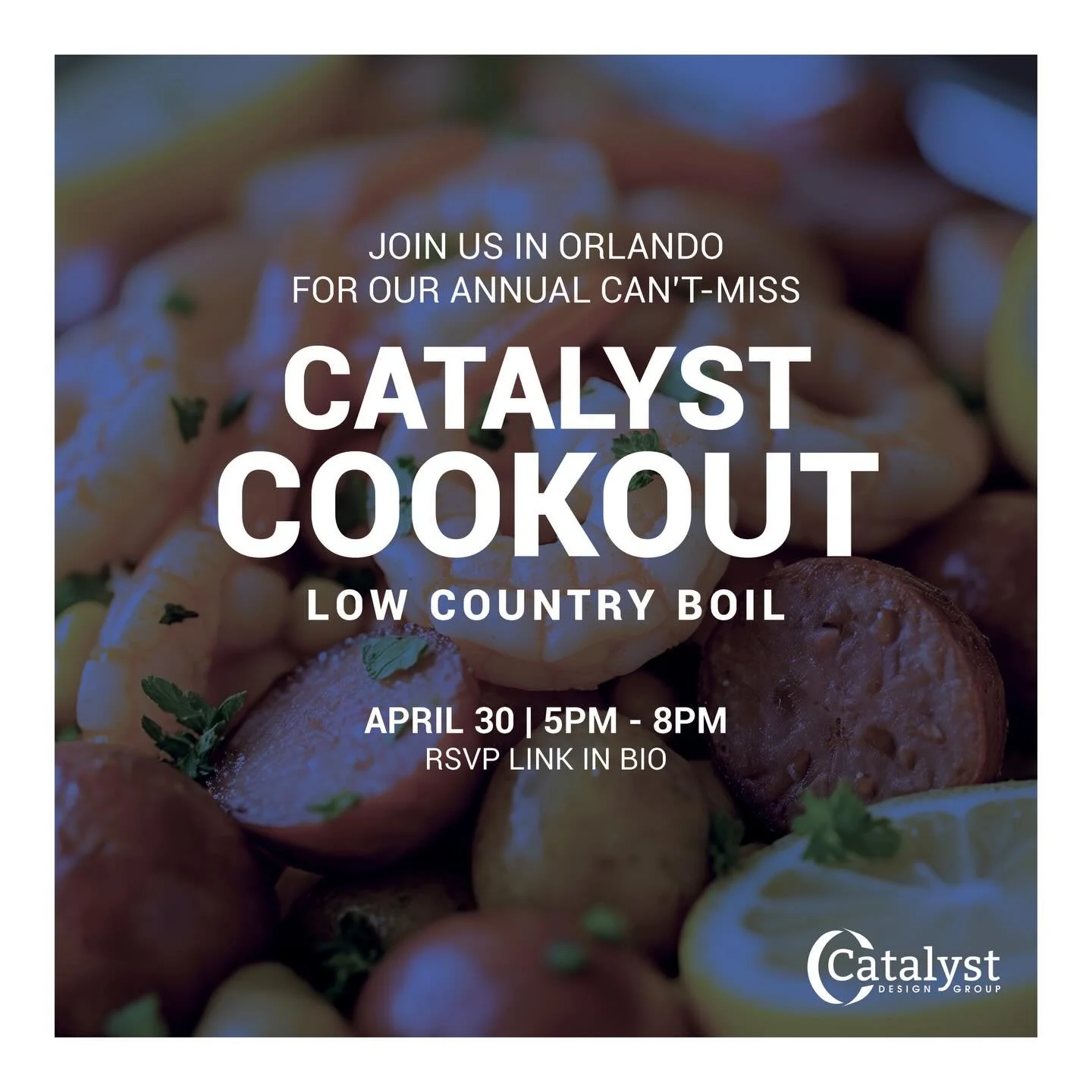 The countdown is on ⏰ Join us in Orlando for our annual Open House on April 30 from 5-8PM!

Come mix, mingle, and enjoy a delicious Low Country Boil by King Cajun. We can&rsquo;t wait to see you there!

🔗 RSVP via link in bio 
📍 1085 West Morse Blv