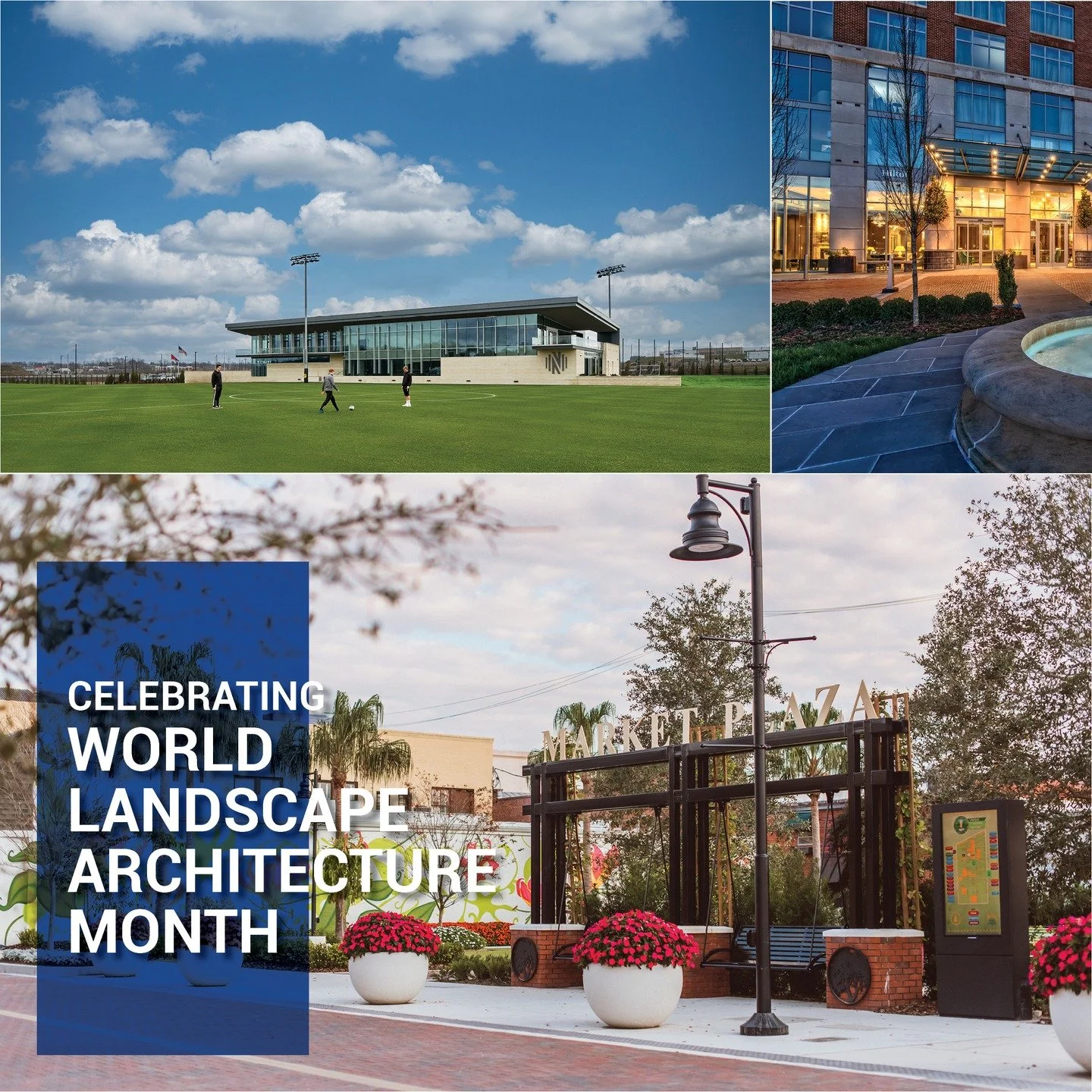 Happy World Landscape Architecture Month! 

Honoring the spaces that inspire and connect, and the designers who bring them to life🌿