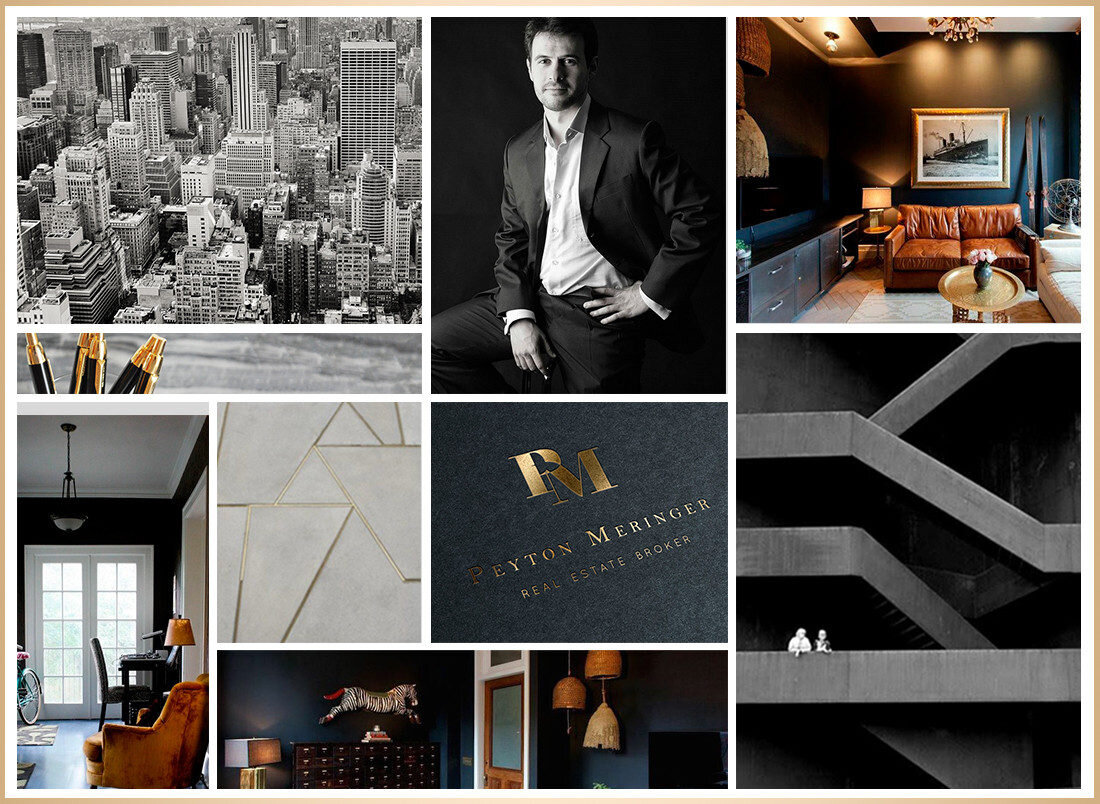 Real estate brand & website inspirations by Jenny Rose Creative