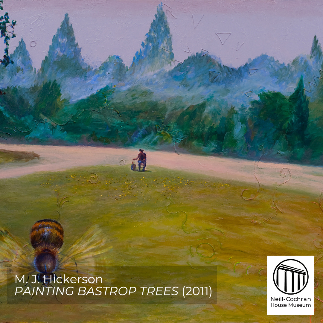 Melanie Hickerson-Painting Bastrop Trees-2011.png