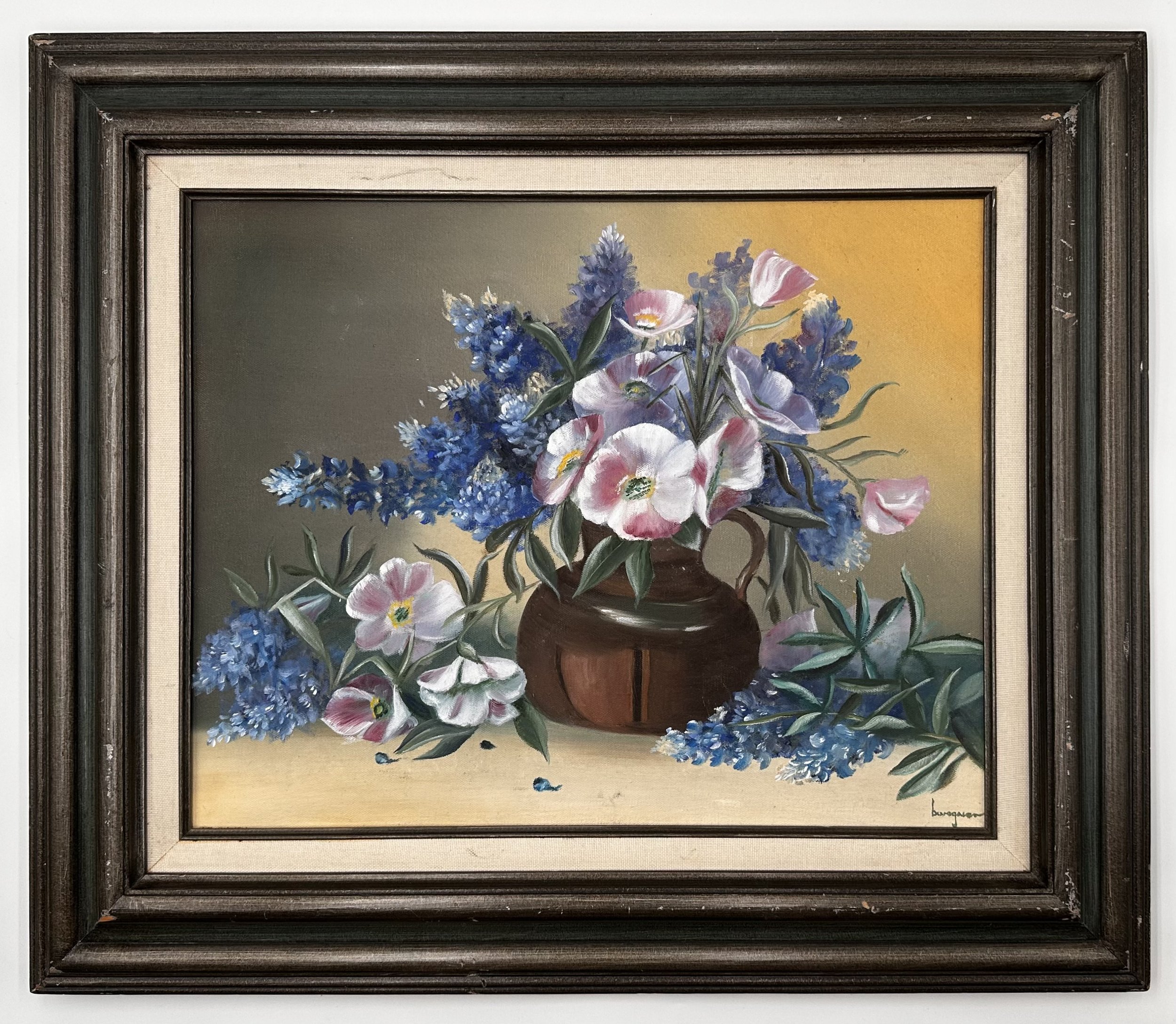 The Copy of Bluebonnets and Evening Primrose