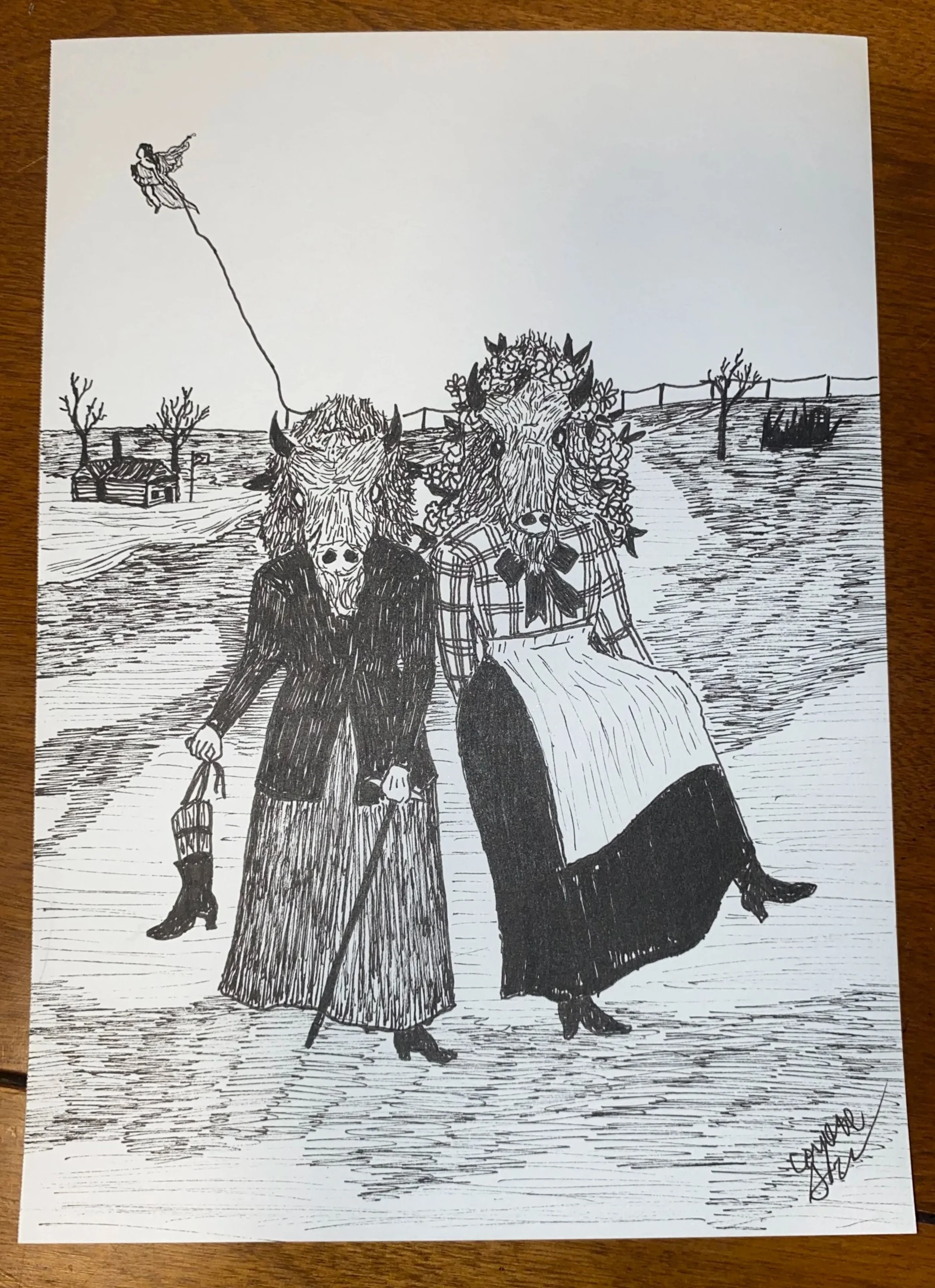 Coyote Balderrama-Shook, Meditations on American Independence, Custer County, Nebraska, 1876