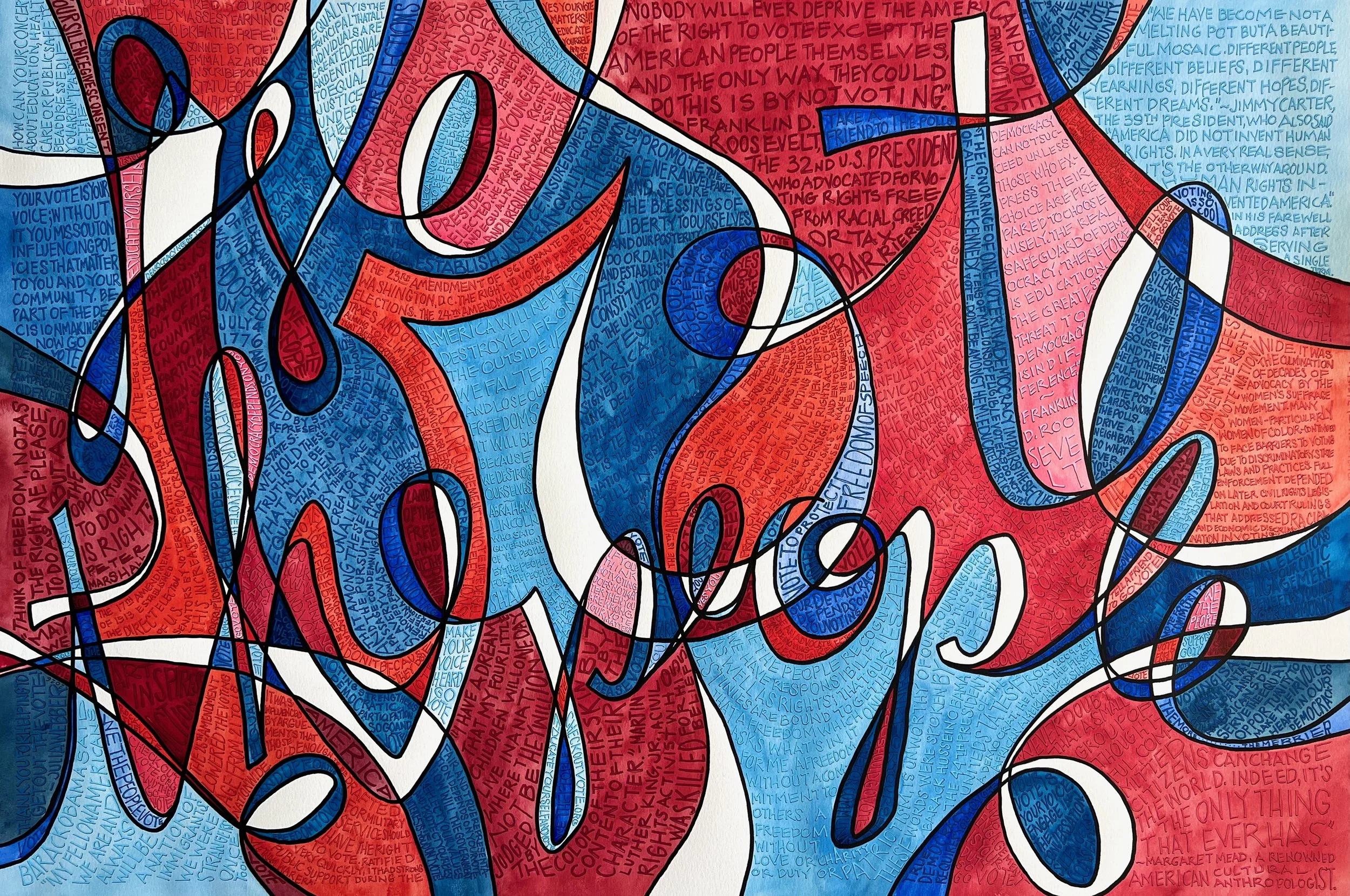 Julia Webber, WE THE PEOPLE VOTE