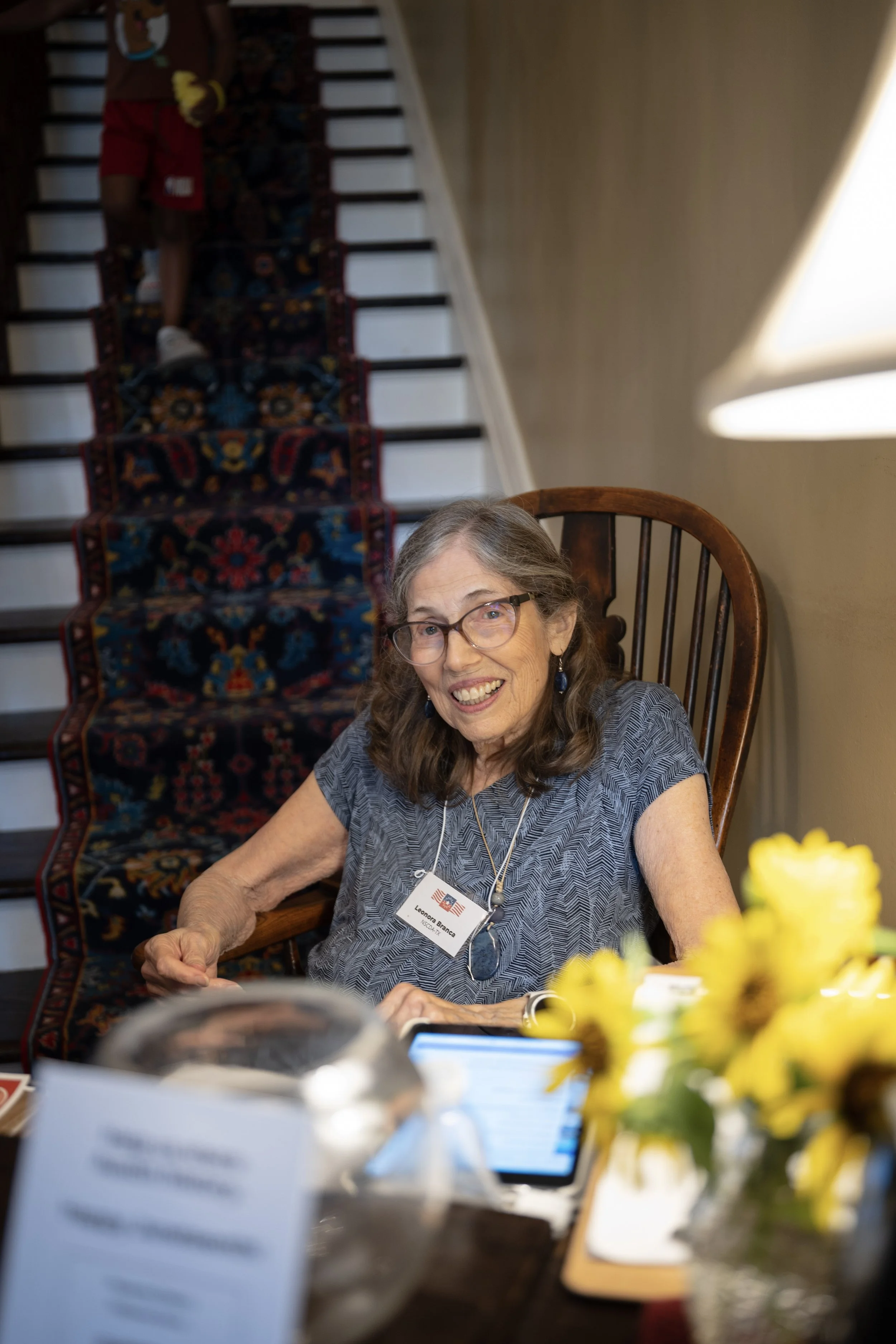 NSCDA-TX member and volunteer, Leonora Branca.