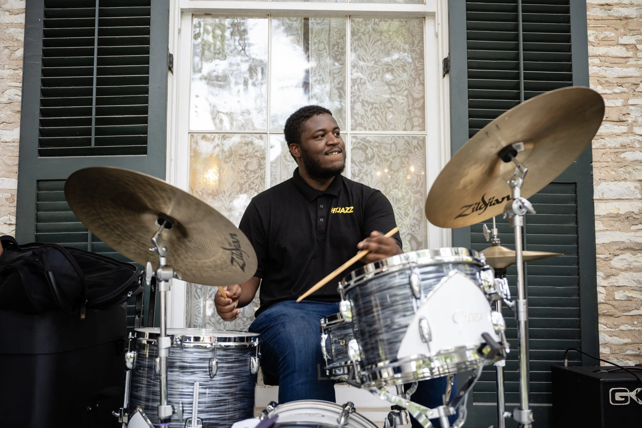 Jeremy George Quintet, with help from Huston-Tillotson students.