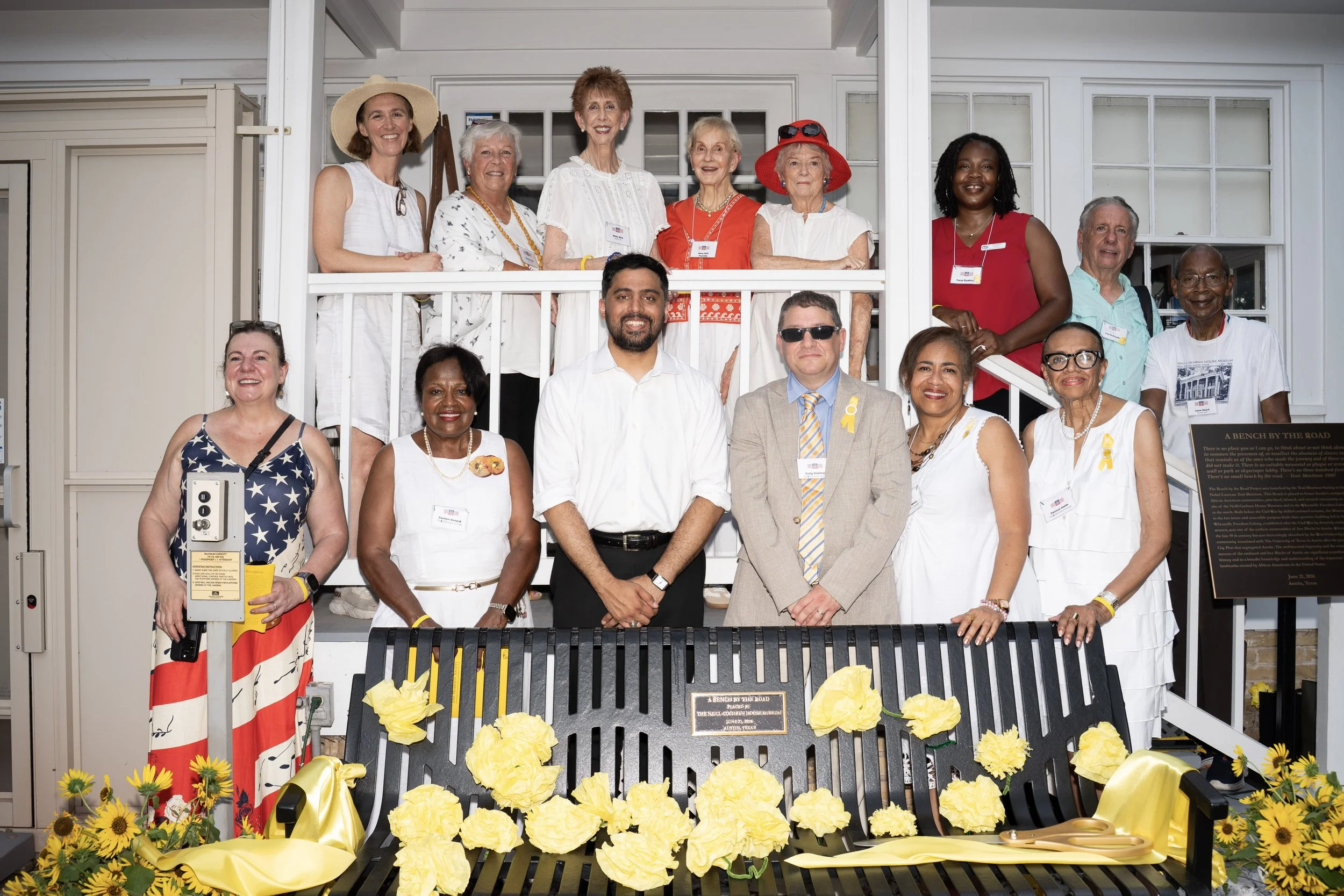 Members of the NSCDA-TX with other team leadership.