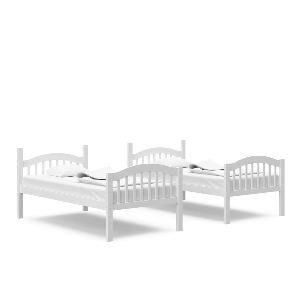 Storkcraft Long Horn Twin Over, Storkcraft White Bunk Bed