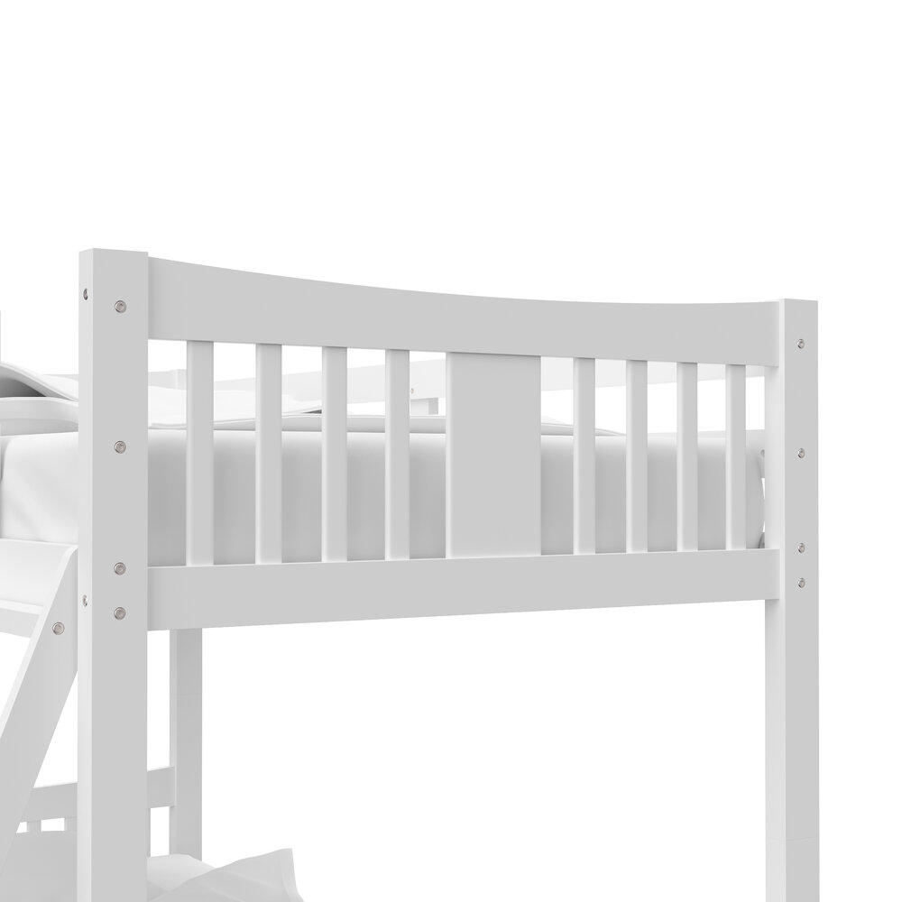 Storkcraft Caribou Twin Over, Storkcraft Caribou Twin Over Bunk Bed Gray