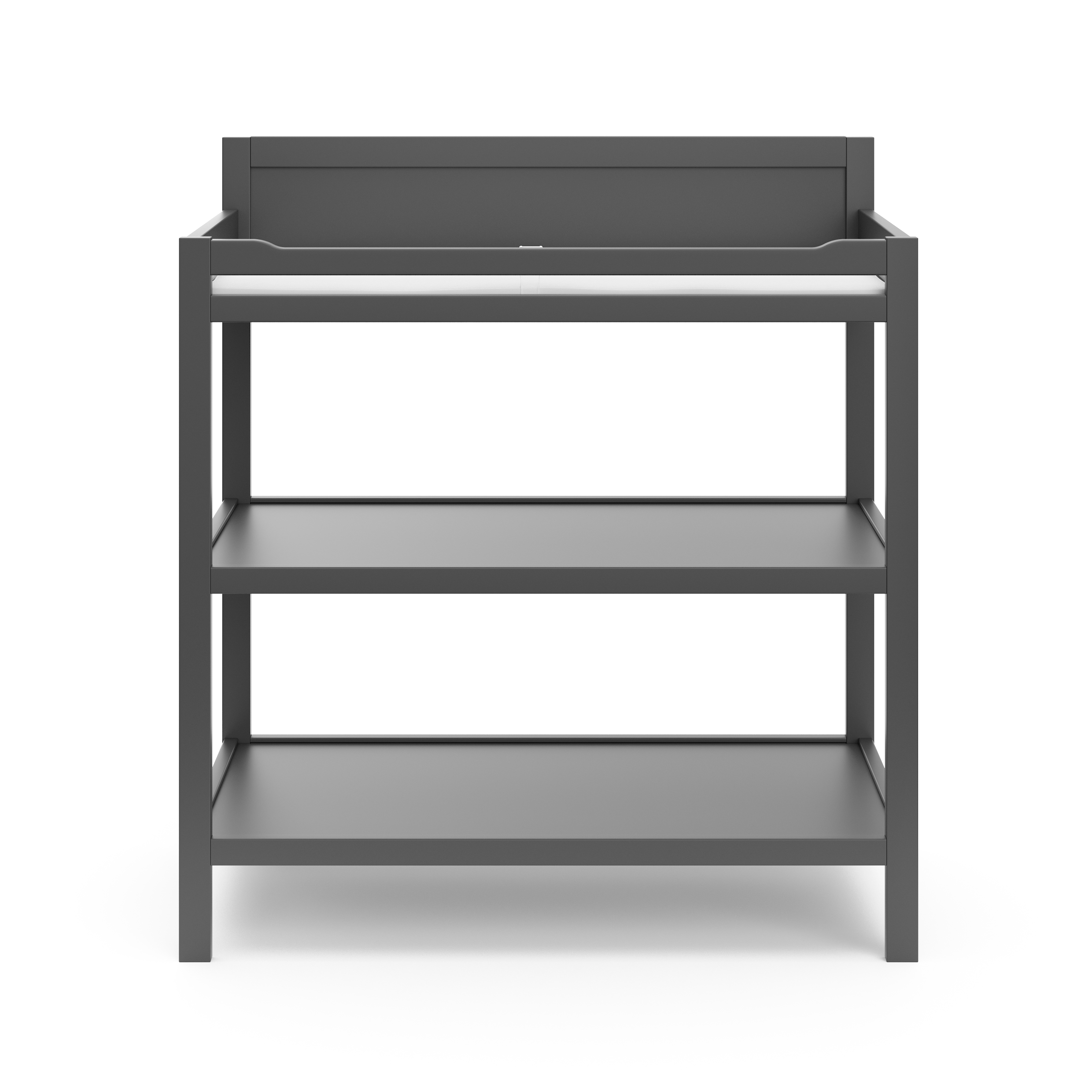 gray changing table