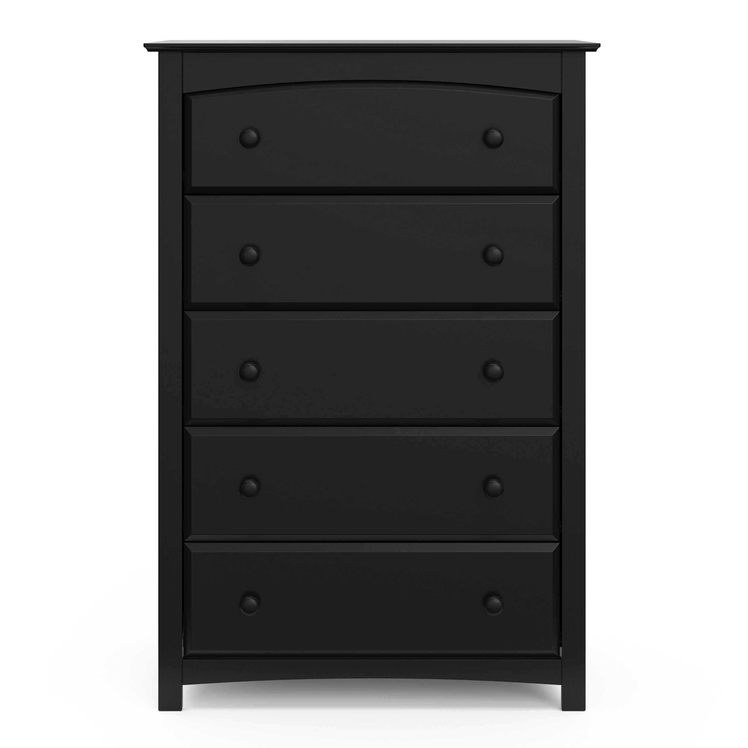 Ideal for Nursery Toddlers Room Kids Room Wood and Composite Construction Kids Bedroom Dresser with 5 Drawers Pebble Gray Storkcraft Kenton 5 Drawer Universal Dresser 