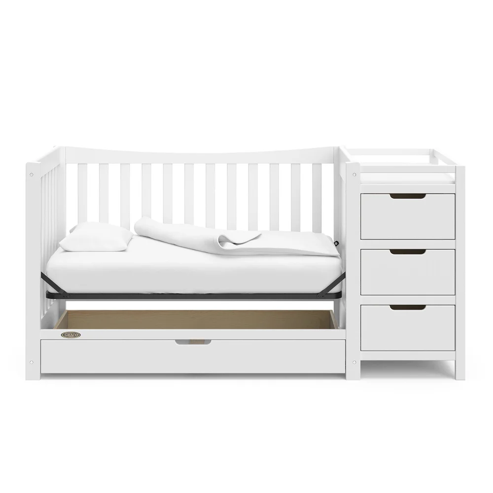 Graco Remi 4 In 1 Convertible Crib And Changer With Drawer Storkcraft