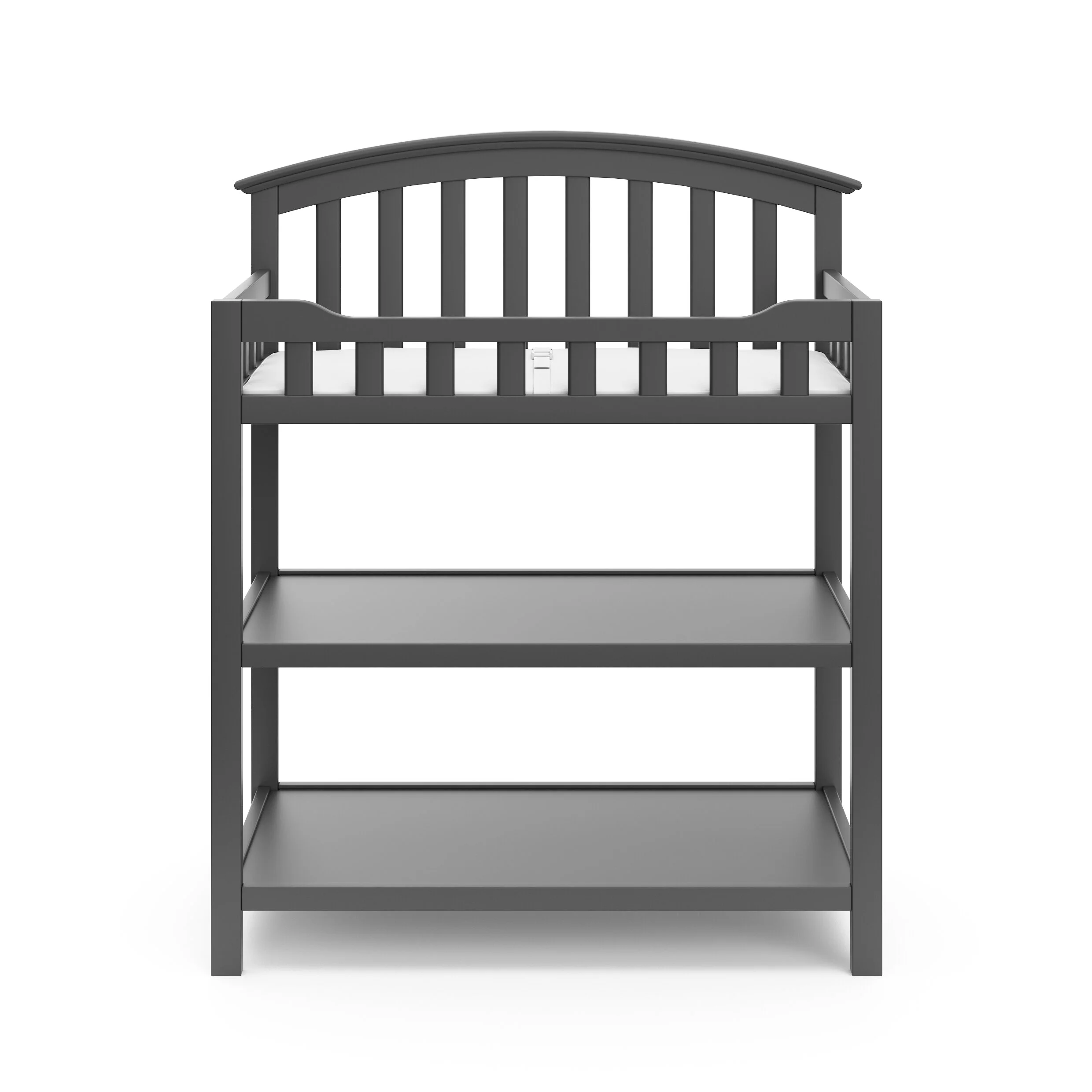 graco pebble gray changing table