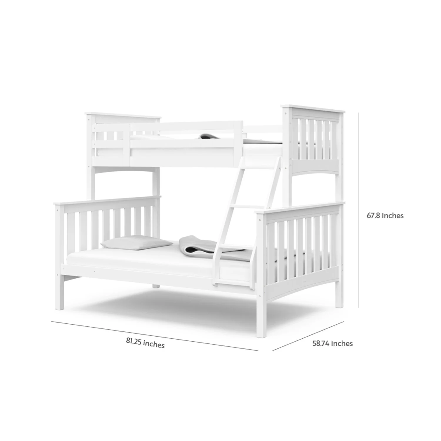 Thomasville Kids Winslow TwinOverFull Convertible Bunk Bed — Storkcraft