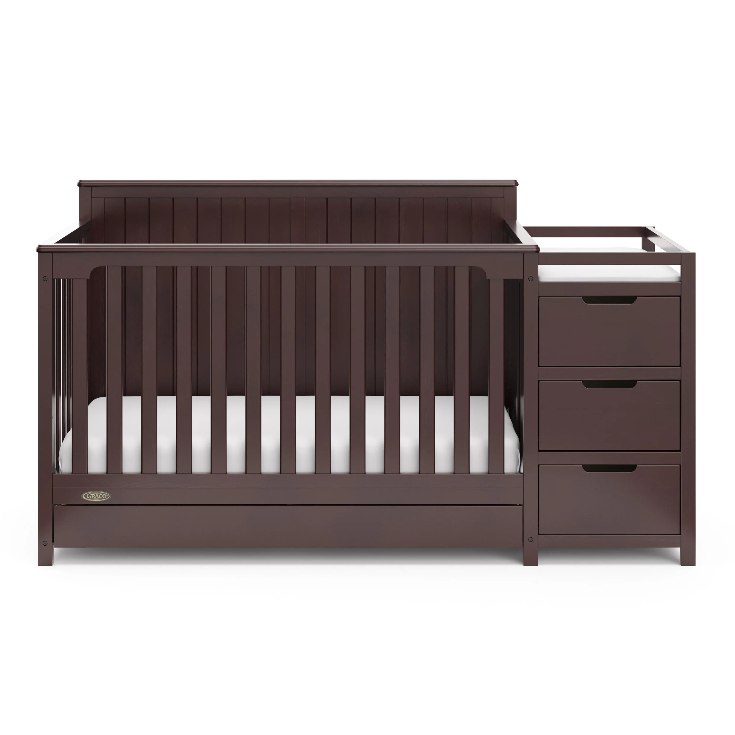 graco crib changing table combo