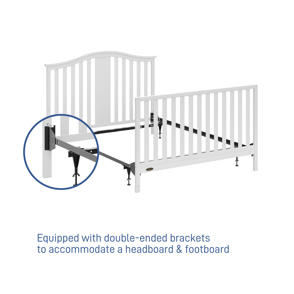 Universal Full Size Crib Conversion Kit, Bed Frame End Bracket