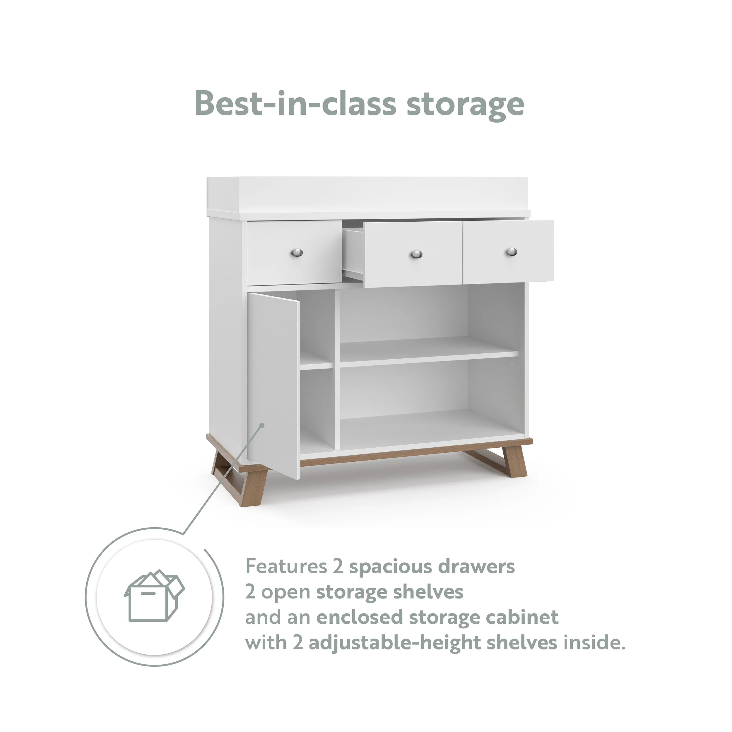 best height for changing table