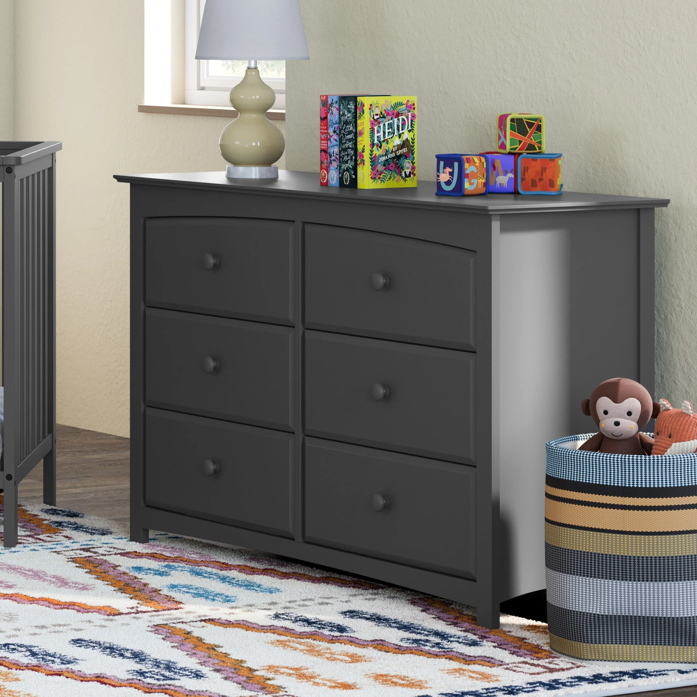 kenton 6 drawer double dresser