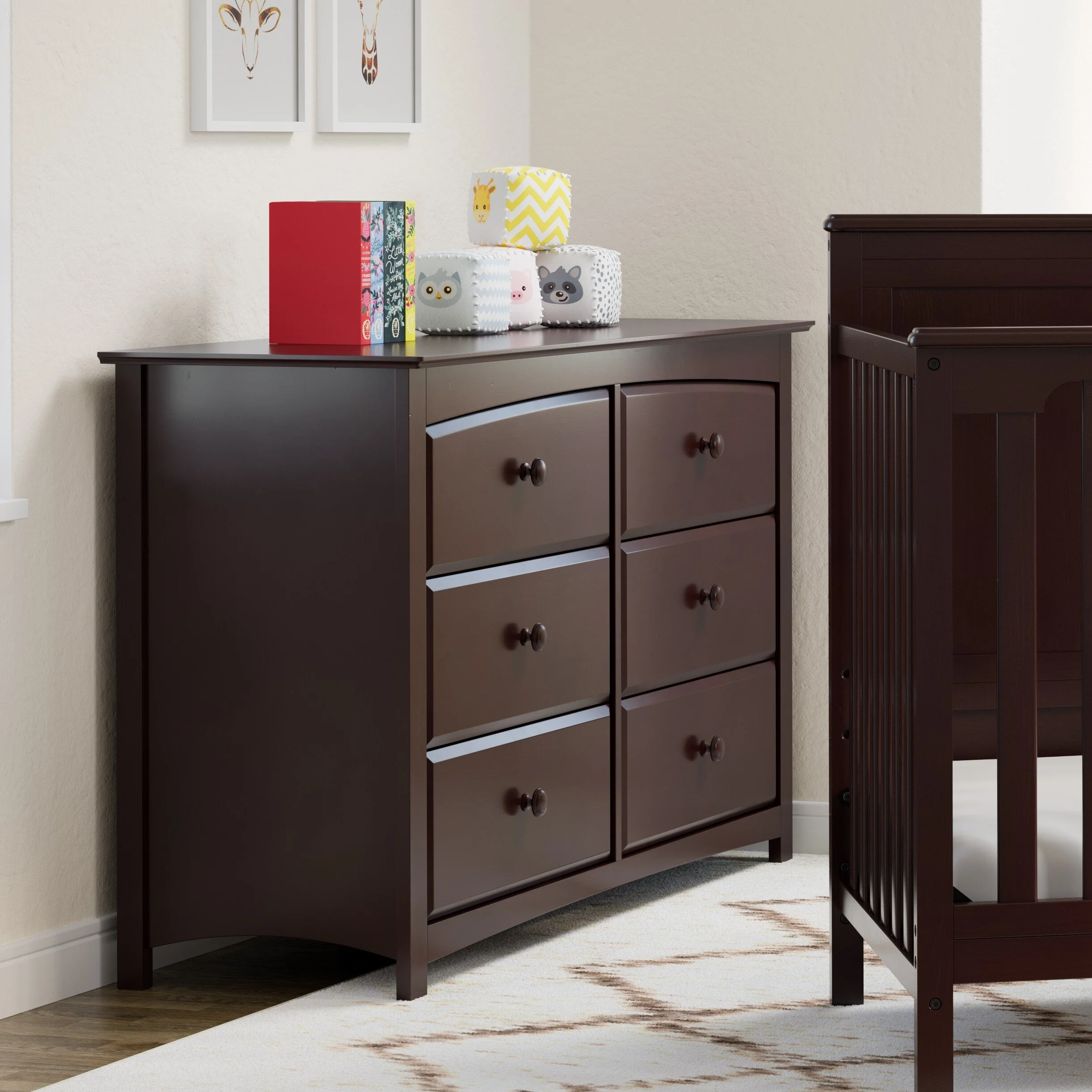 kenton 6 drawer double dresser