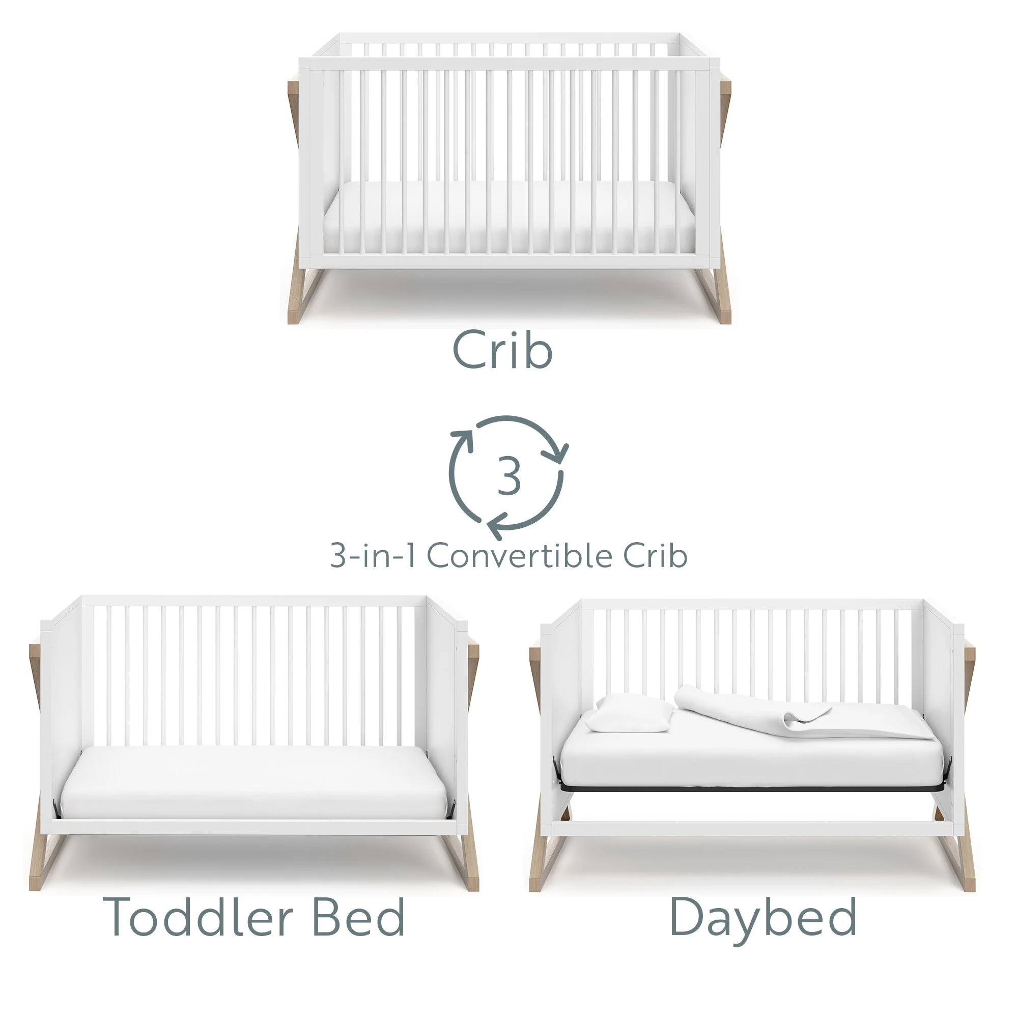 crib to daybed