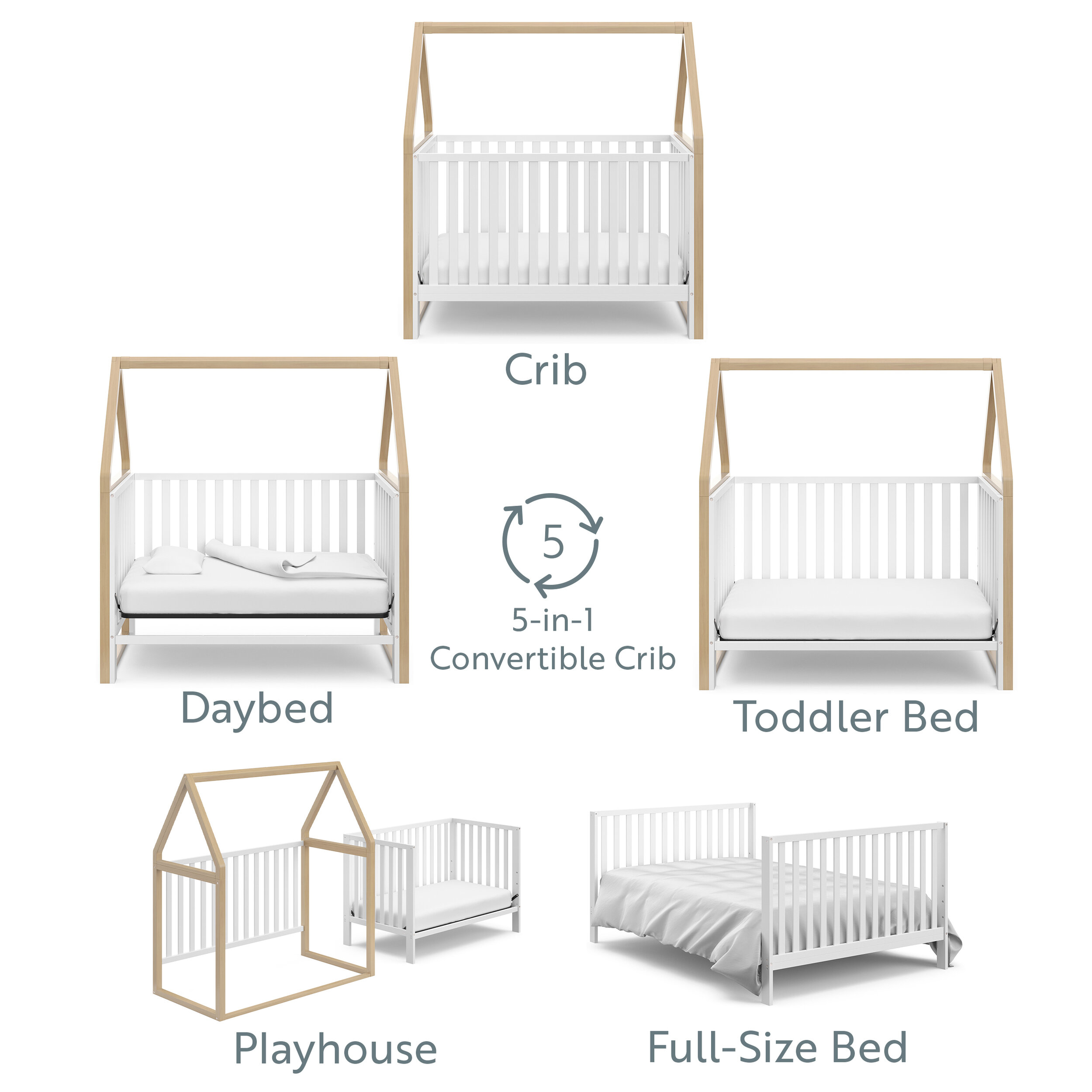 crib bed dimensions