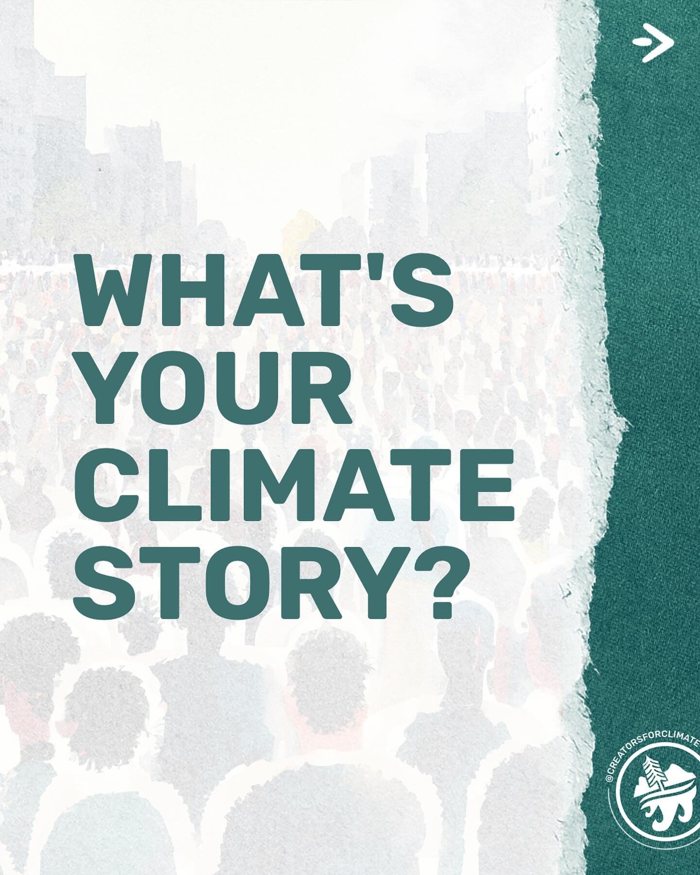 Tell us your story, get featured 🙋🏻&zwj;♂️

Here&rsquo;s something I learned while working on @creatorsforclimate: sharing personal action can kickstart and inspire life changing conversations. 

Your stories and research could be the catalysts for