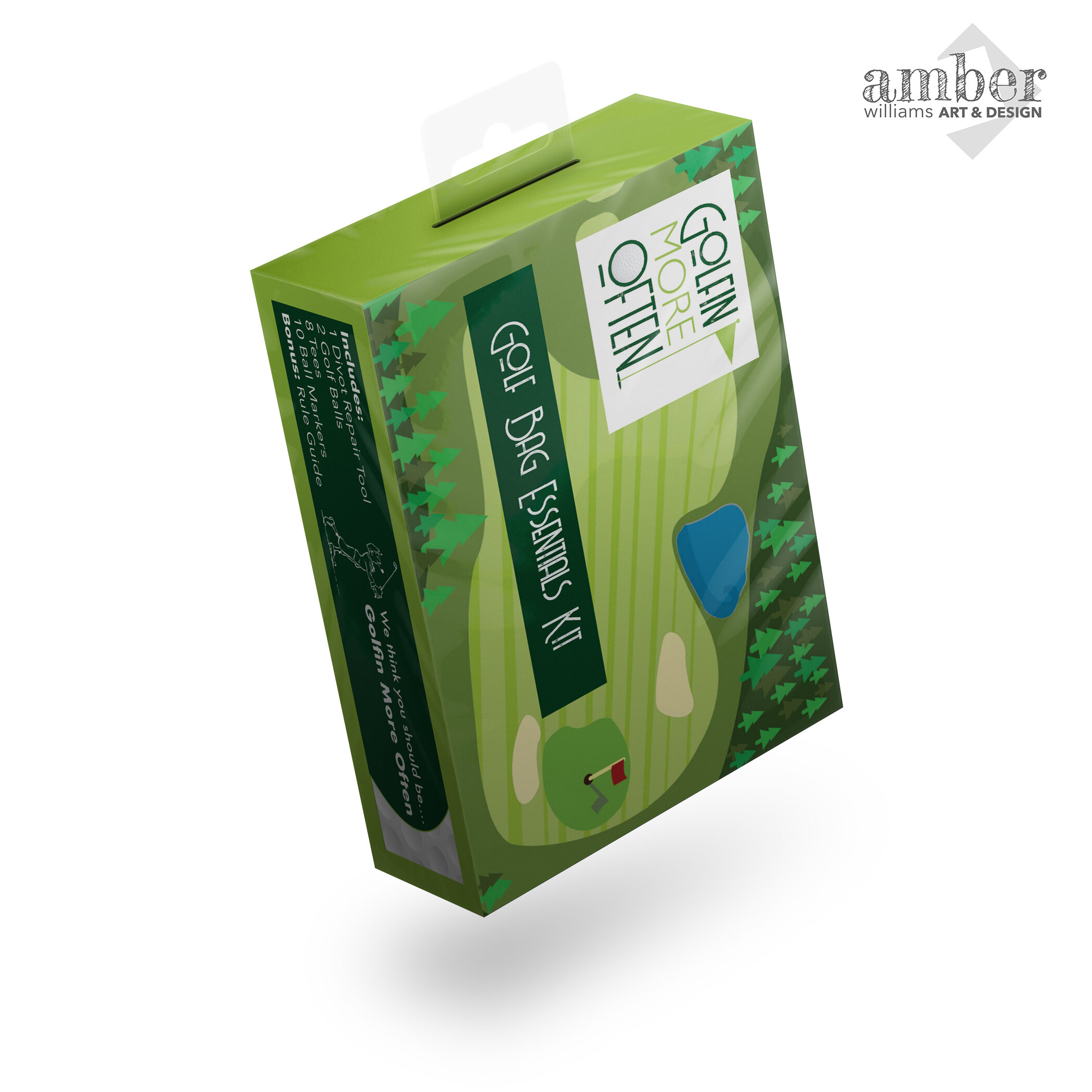 Golfin' More Often: Golf Bag Essentials Kit