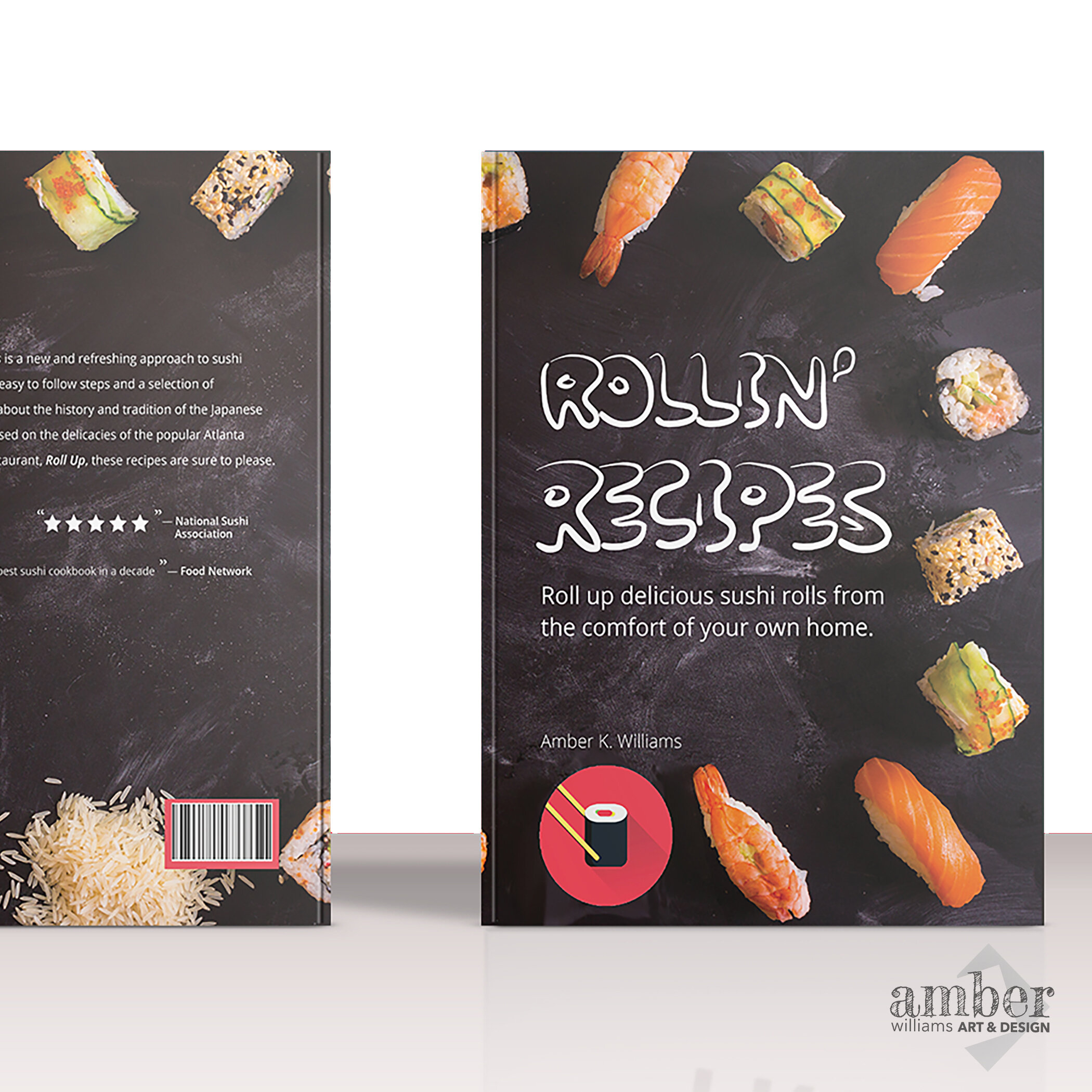 Roll Up Restaurant/Cookbook Branding