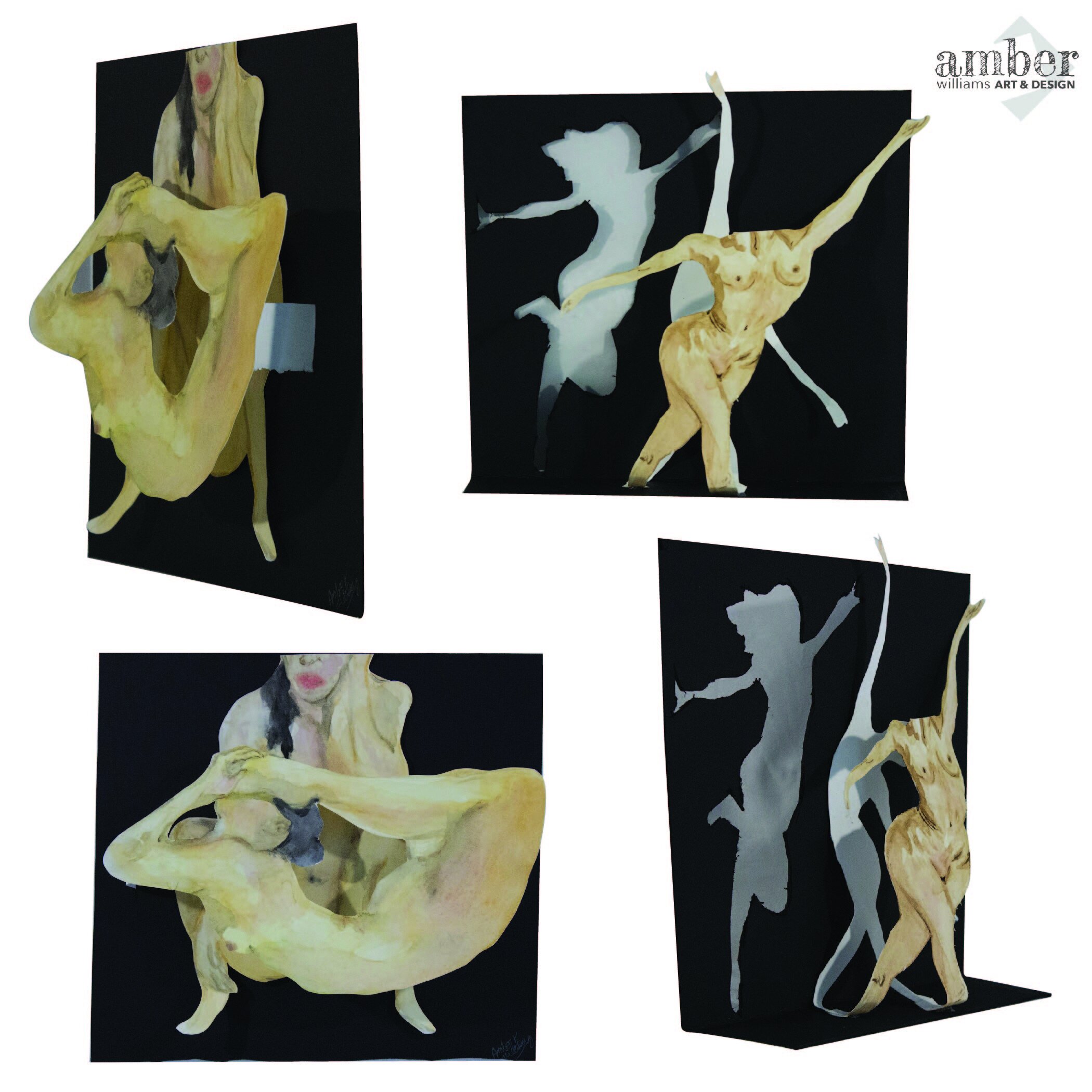 Figure Painting Paper Dolls