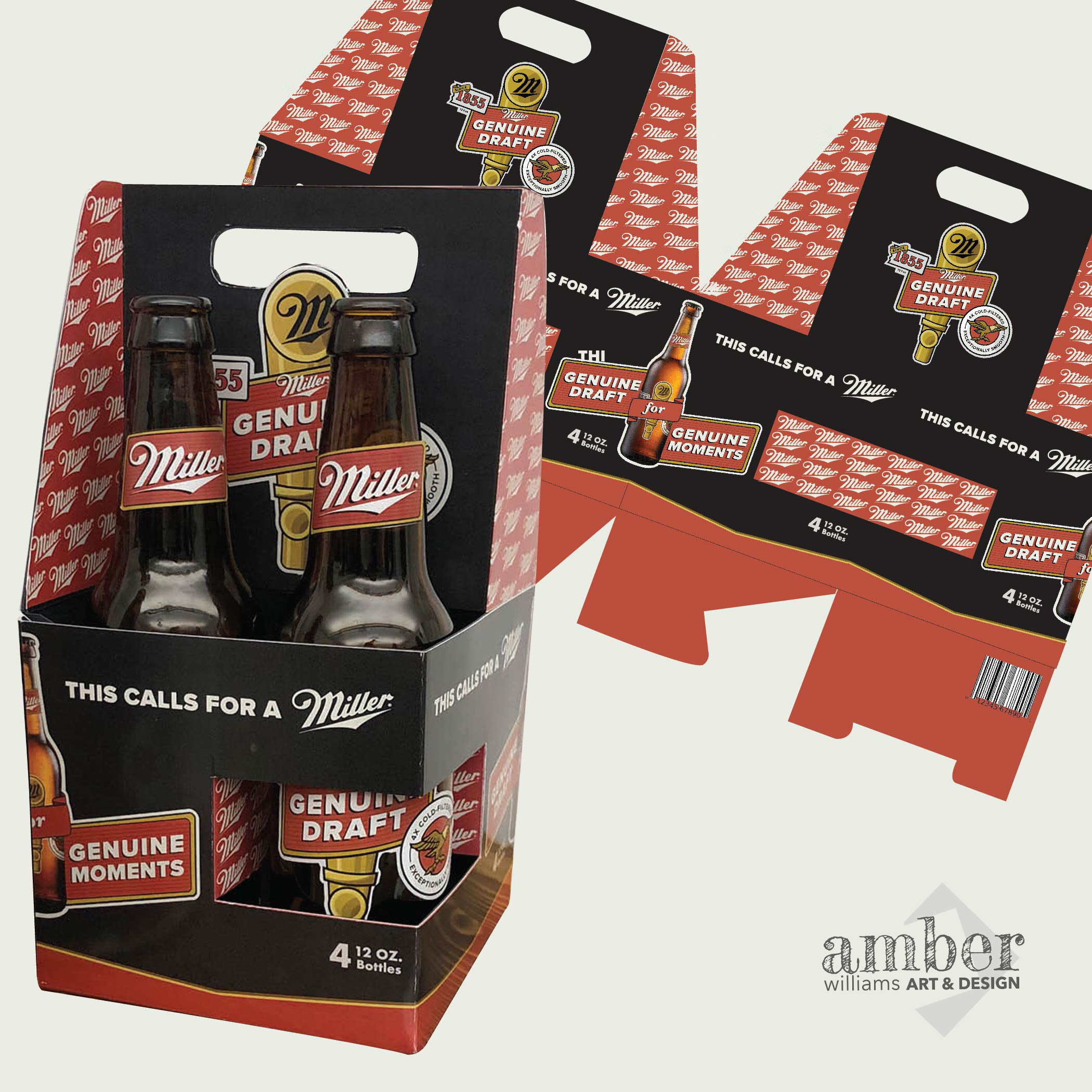 Miller Genuine Draft - Mock Rebrand
