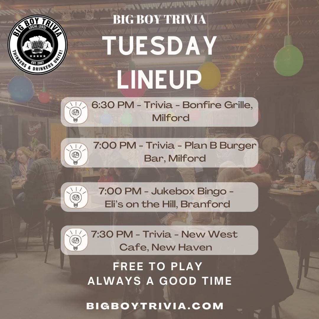 Tuesday Night Trivia