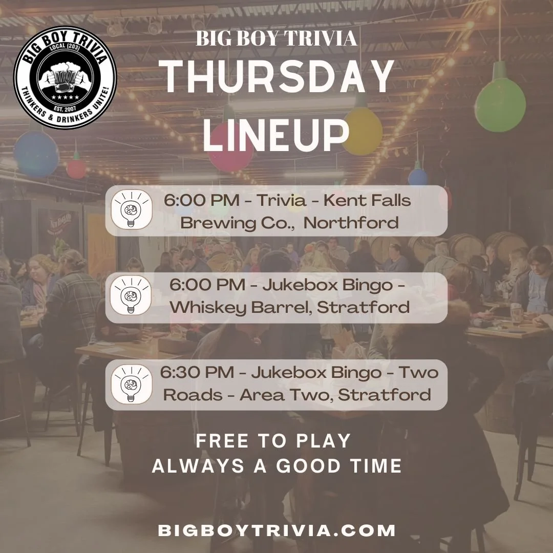 Thursday Lineup 