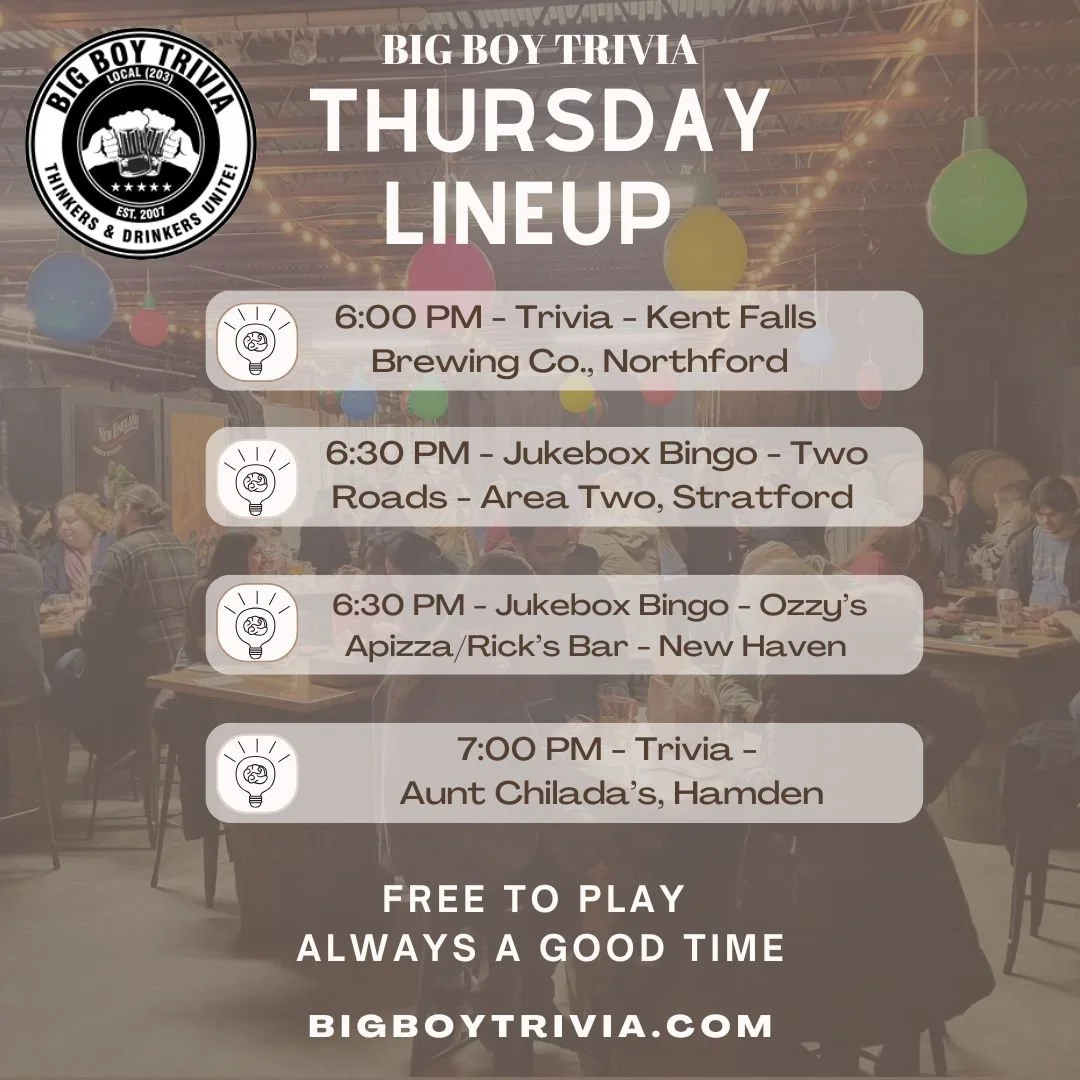 Thursday Night Lineup 