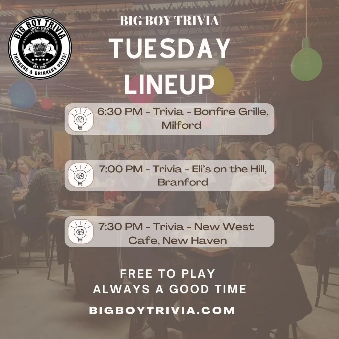Tuesday Night Lineup