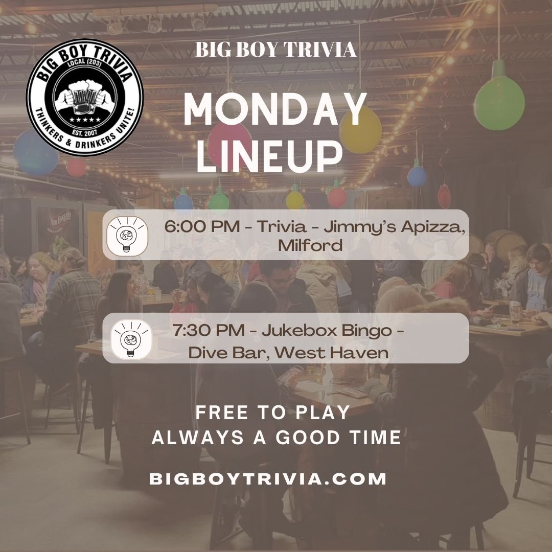 Monday Night Lineup