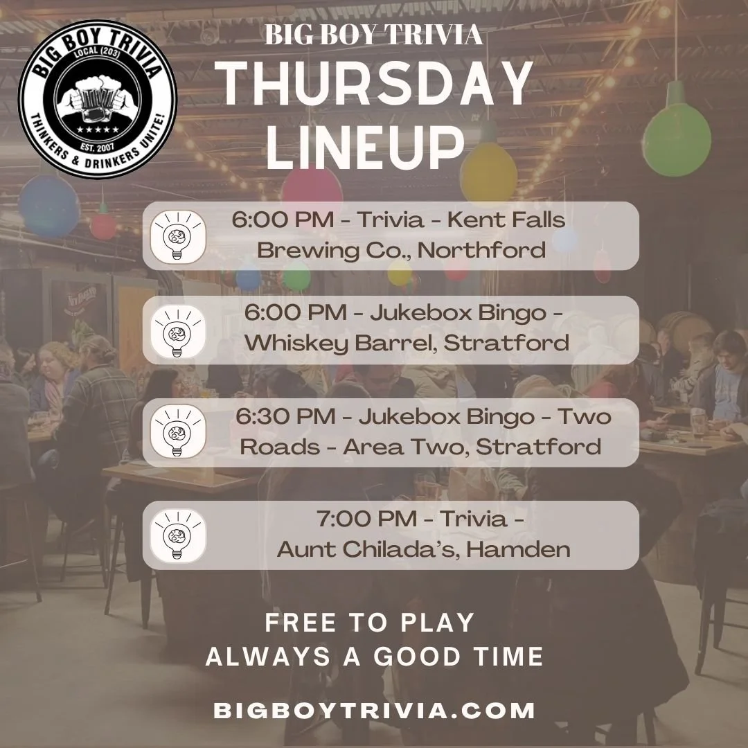 Thursday Night Lineup 