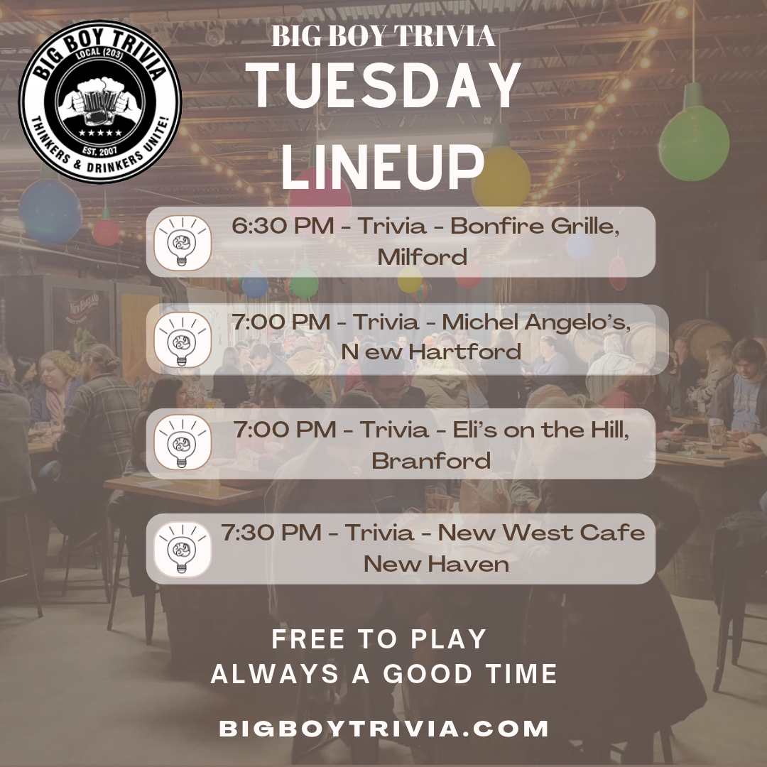 Tuesday Night Lineup