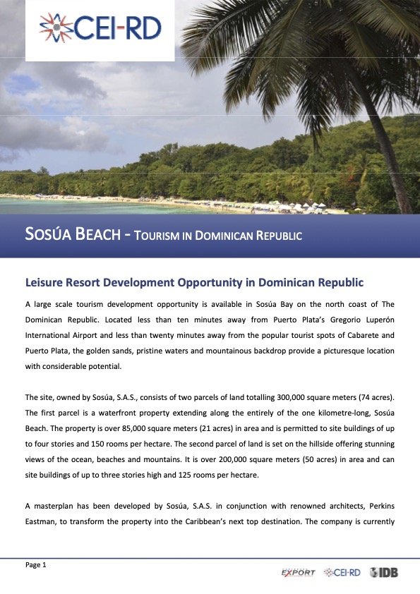 Investment Opportunity - Playa Sosua: