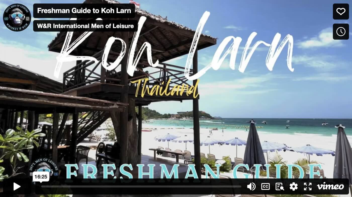 Koh Larn - Pattaya’s not so secret tropical island. 