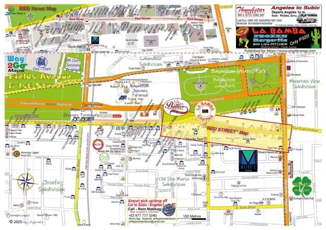 Angeles City Map