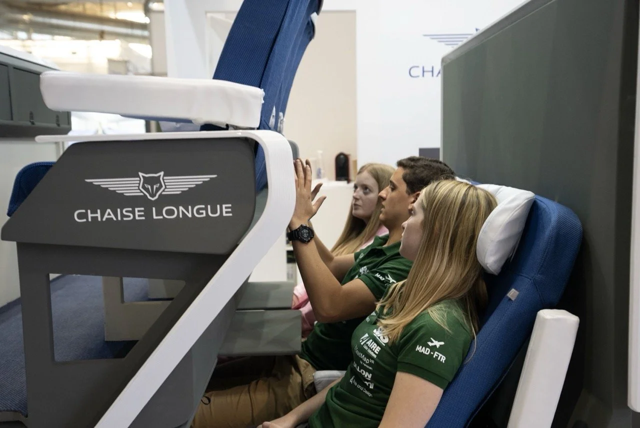 Double Level Airplane Seating?