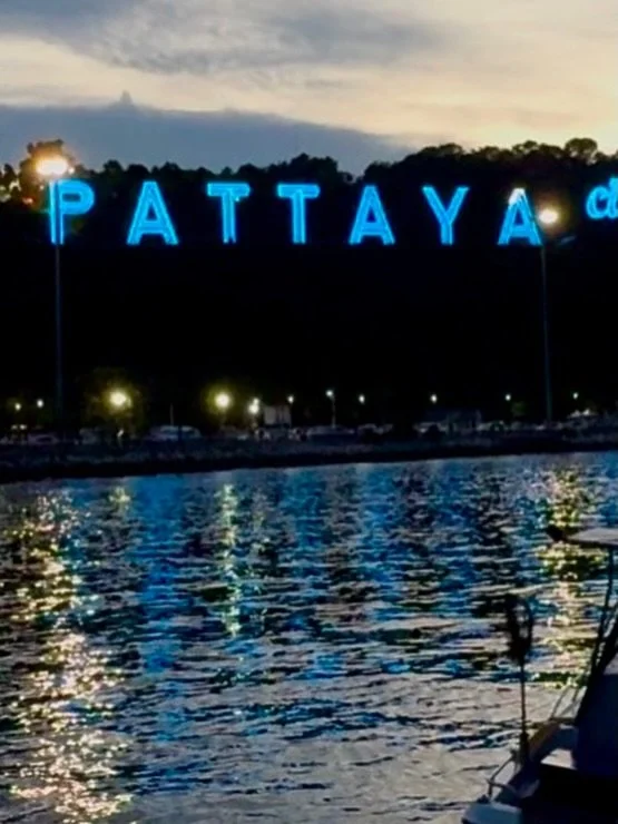 Beautiful evening from the Bali Hai pier. #pattaya #balihai #thailand