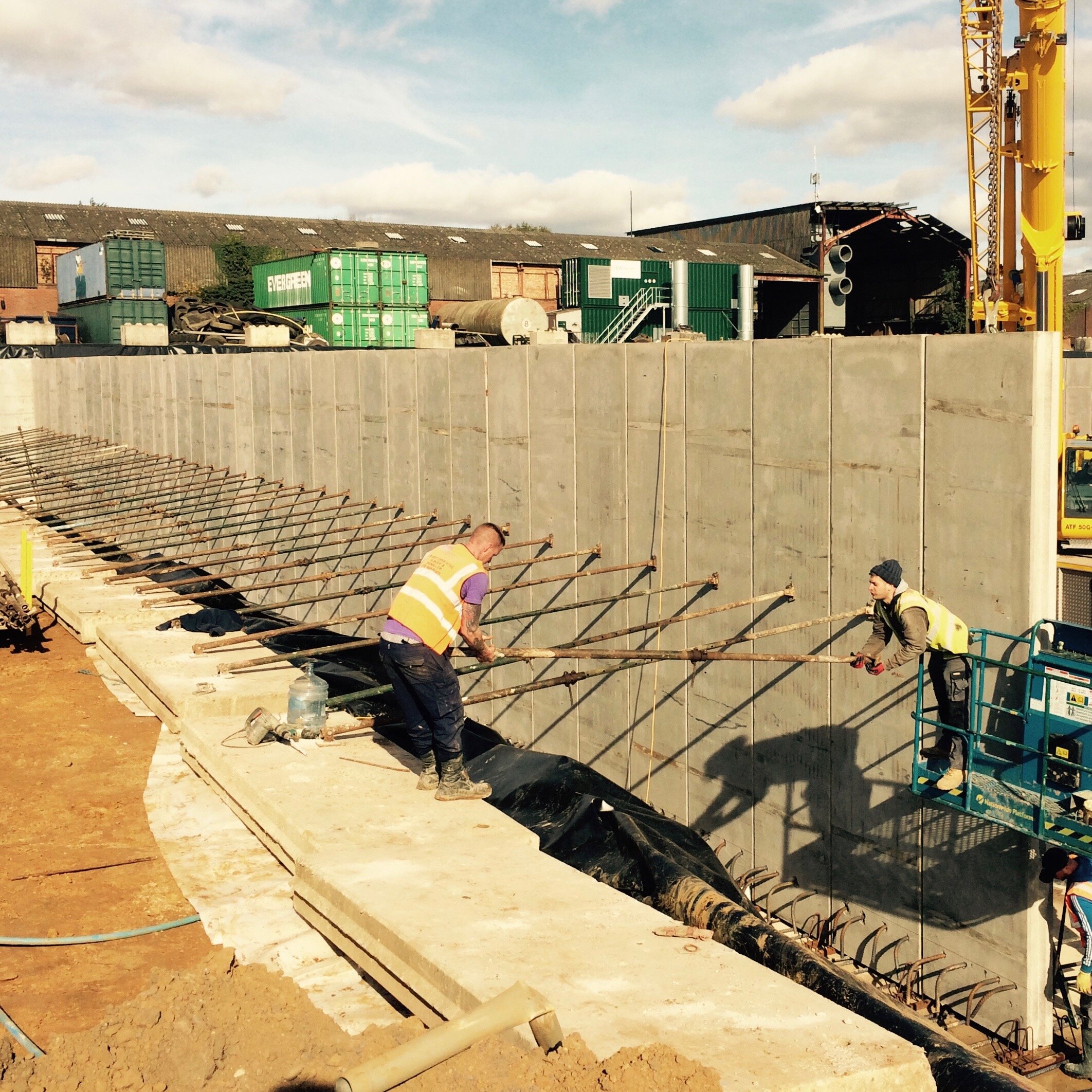 Where to build a silage clamp